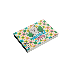 Piteira de Papel - 50 Folhas - Serrilha Dupla - G